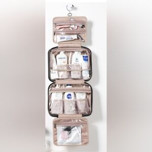 Bagsmart Hanging Travel Toiletry Bag - Tan